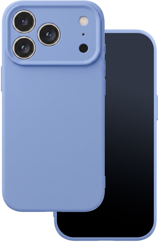 Puzdro pre Apple iPhone 18 Pro / 17 Pro, OEM, Silikón, Modré