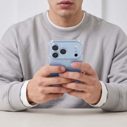 Puzdro pre Apple iPhone 18 Pro Max / 17 Pro Max, Tech-Protect, Flexair s ochranným sklom, priehľadné