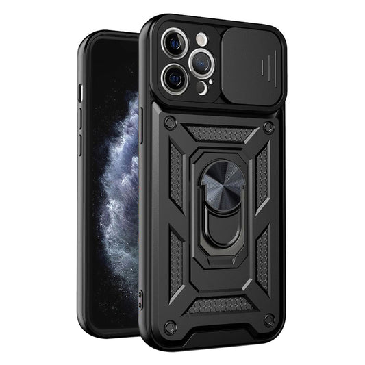 Puzdro pre Apple iPhone 11 Pro Max, Techsuit, CamShield, Čierne