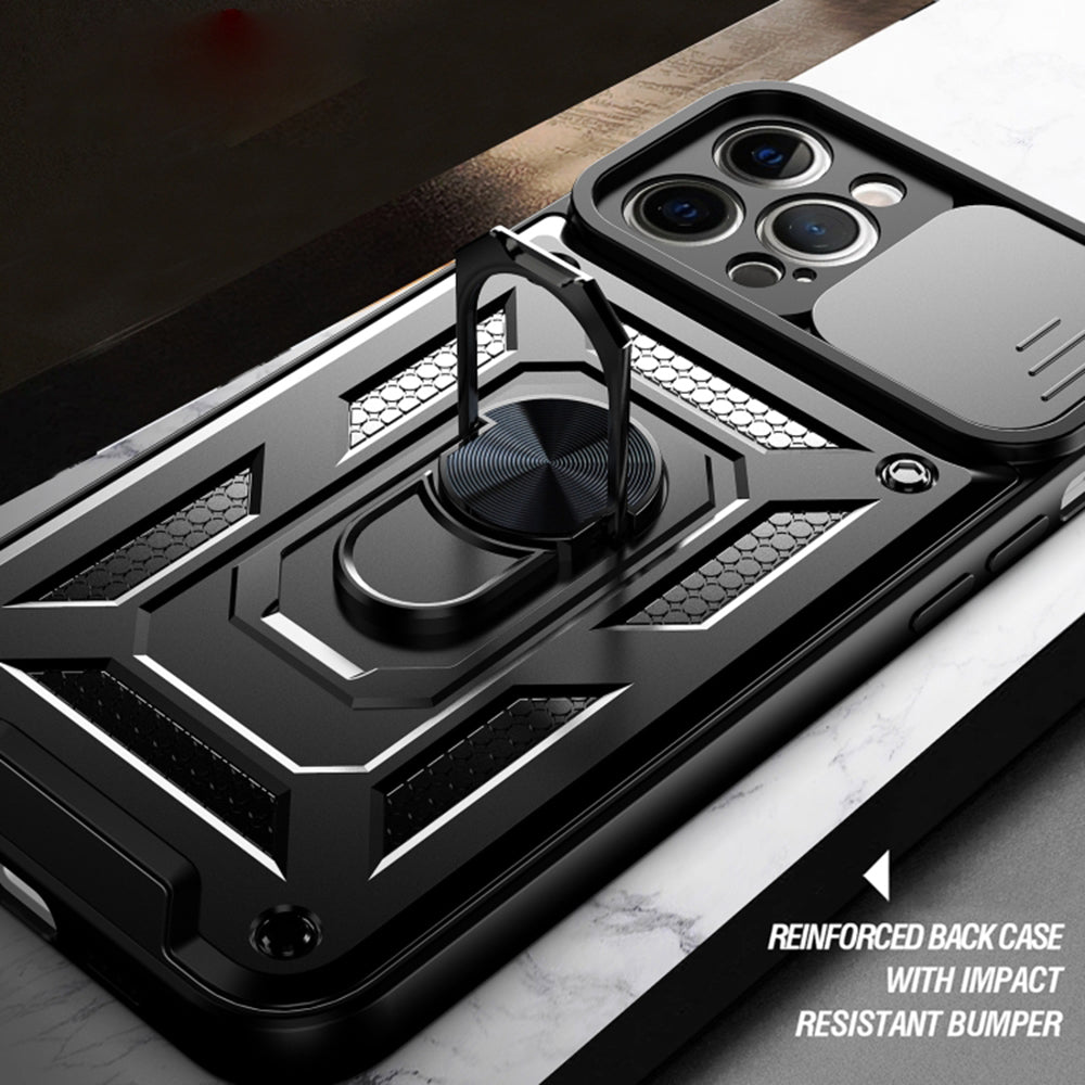 Puzdro pre Apple iPhone 11 Pro Max, Techsuit, CamShield, Čierne
