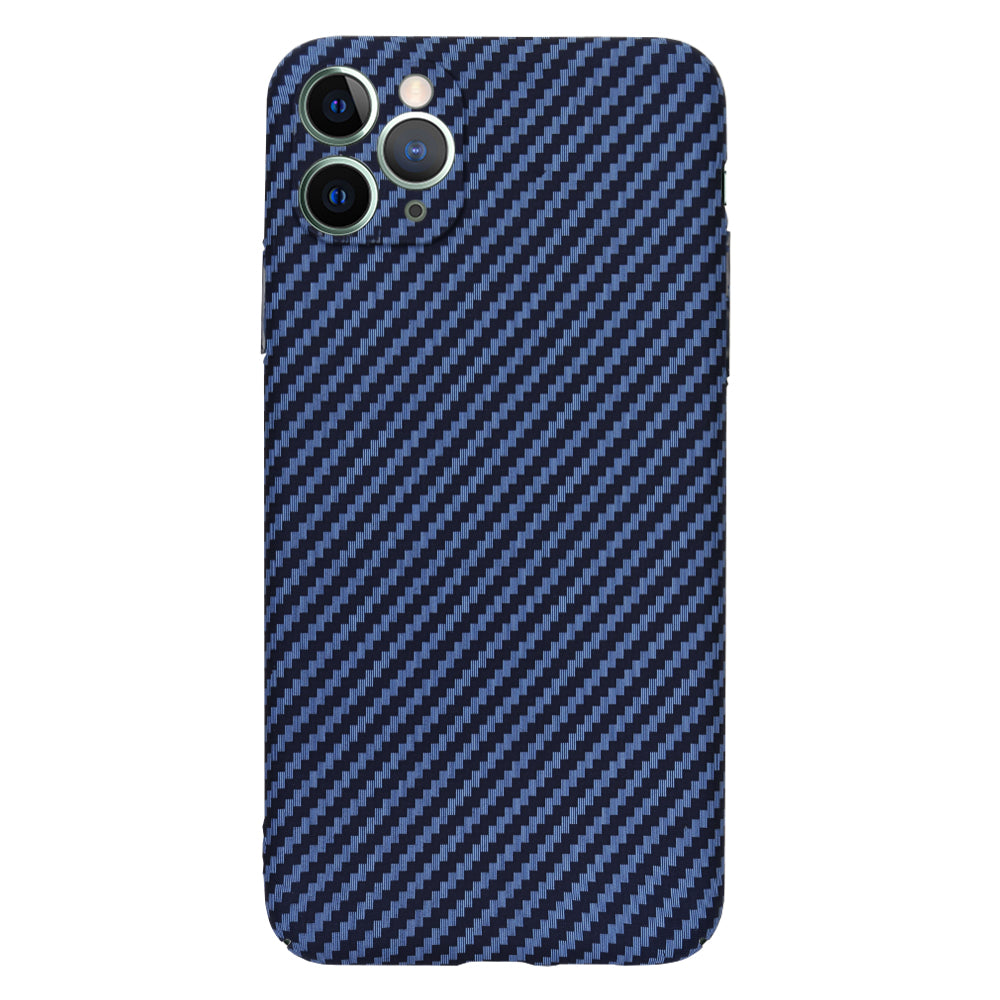 Puzdro pre Apple iPhone 11 Pro Max, Techsuit, Carbonite FiberShell, Tyrkysové