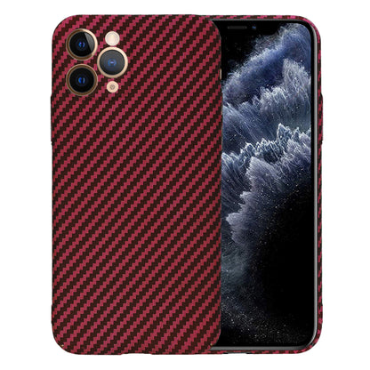 Puzdro pre Apple iPhone 11 Pro, Techsuit, Carbonite FiberShell, Červené