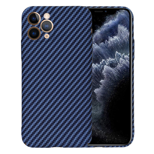 Puzdro pre Apple iPhone 11 Pro, Techsuit, Carbonite FiberShell, Tyrkysové