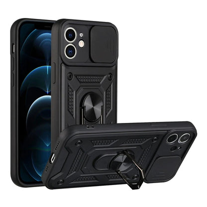 Puzdro pre Apple iPhone 11, Techsuit, CamShield, Čierne