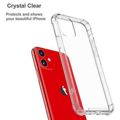 Case for Apple iPhone 11, Techsuit, Shockproof Clear, Transparent