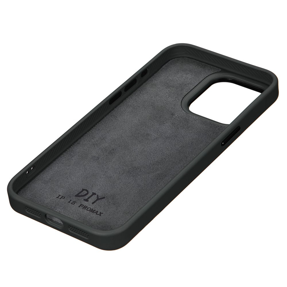 Puzdro pre Apple iPhone 15 Pro Max, OEM, prispôsobený E-Ink displej, čierne