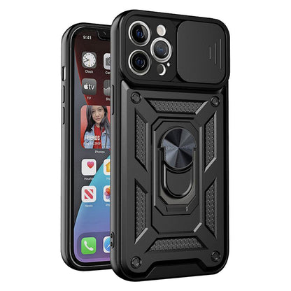 Puzdro pre Apple iPhone 12 Pro Max, Techsuit, CamShield, Čierne
