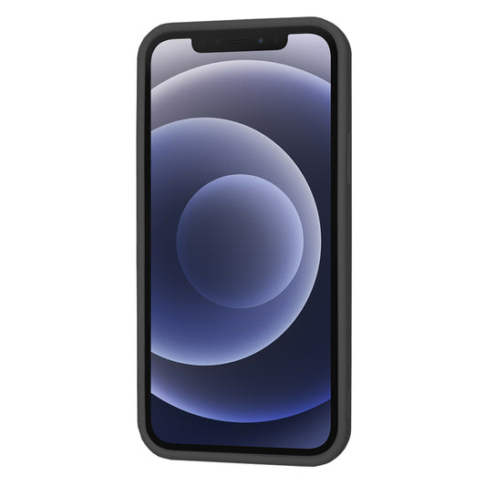 Obal na Apple iPhone 12, Techsuit, SoftFlex, čierny