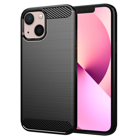 Puzdro pre Apple iPhone 13 mini, Techsuit, Karbón, Čierne