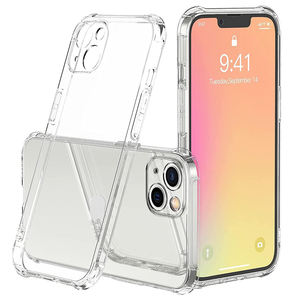 Puzdro pre Apple iPhone 13 mini, Techsuit, Shockproof Clear, Priehľadné