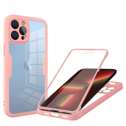 Puzdro pre Apple iPhone 13 Pro, Techsuit, ColorVerse 360, Ružové