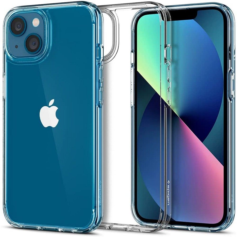 Puzdro pre Apple iPhone 13, Spigen, Ultra Hybrid, Priehľadné ACS03522