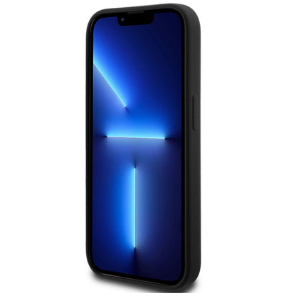 Puzdro pre Apple iPhone 14 Pro, Karl Lagerfeld, Silicone Karl Script, Čierne