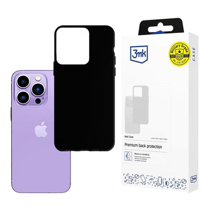 Puzdro pre Apple iPhone 14 Pro Max, 3MK, Matné Čierne