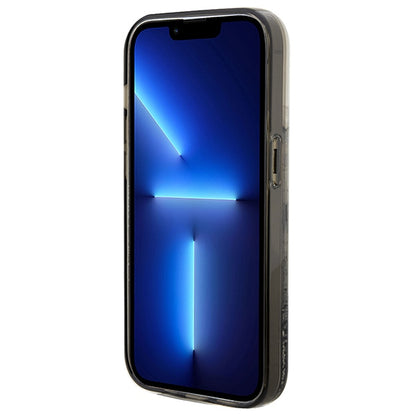 Puzdro pre Apple iPhone 14 Pro Max, Karl Lagerfeld, Liquid Glitter Choupette, Transparentné