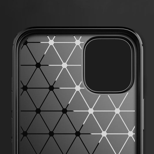 Puzdro pre Apple iPhone 14 Pro Max, Techsuit, Karbón, Čierne
