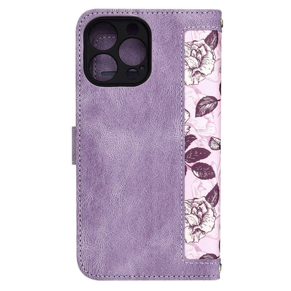 Case for Apple iPhone 14 Pro Max, Techsuit, FlipCraft, Purple