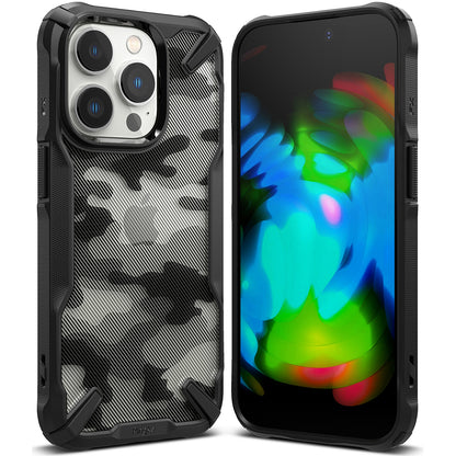 Puzdro pre Apple iPhone 14 Pro, Ringke, Fusion X Design, Camufláž