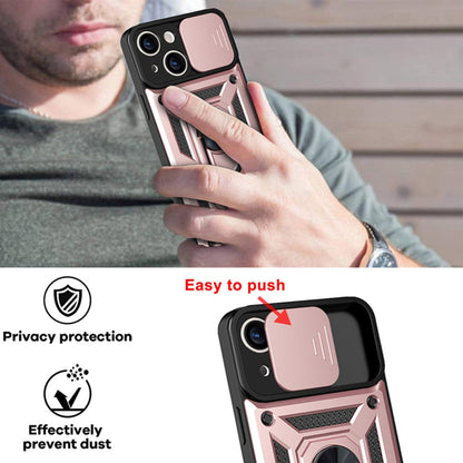 Puzdro pre Apple iPhone 14 Pro, Techsuit, CamShield, Ružové