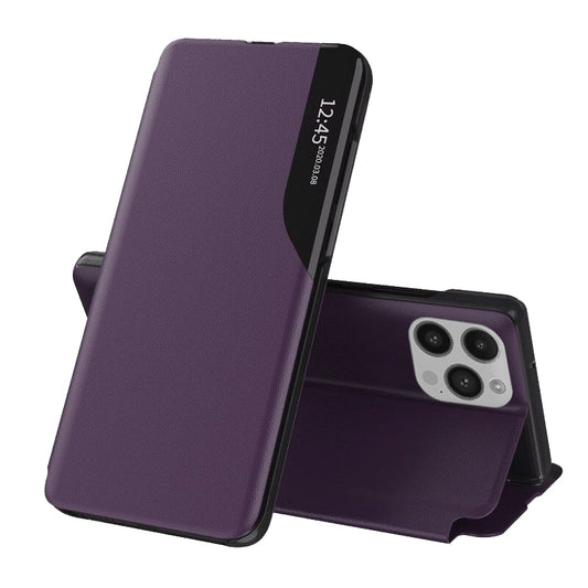 Puzdro pre Apple iPhone 14 Pro, Techsuit, eFold, fialové
