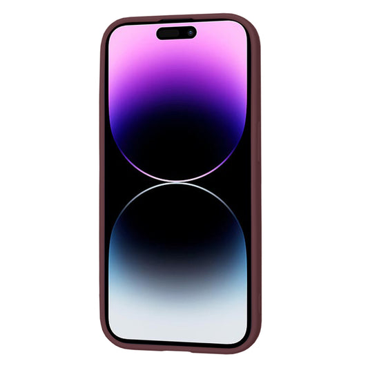 Puzdro pre Apple iPhone 14 Pro, Techsuit, SoftFlex, Višňová