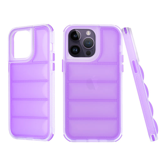 Obal na Apple iPhone 14 Pro, Techsuit, Wave Shield, fialový