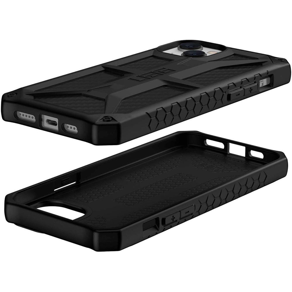 Puzdro pre Apple iPhone 14, Urban Armor Gear, Monarch Carbon, Čierne