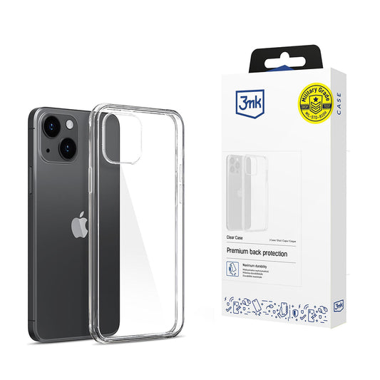 Puzdro pre Apple iPhone 15, 3MK, Clear, Priehľadné