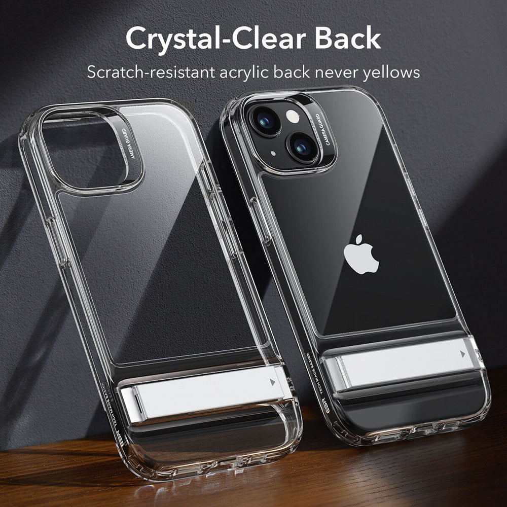 Puzdro pre Apple iPhone 15 Plus, ESR, Air Shield Boost Kickstand, Priehľadné