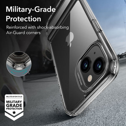 Puzdro pre Apple iPhone 15 Plus, ESR, Air Shield Boost Kickstand, Priehľadné