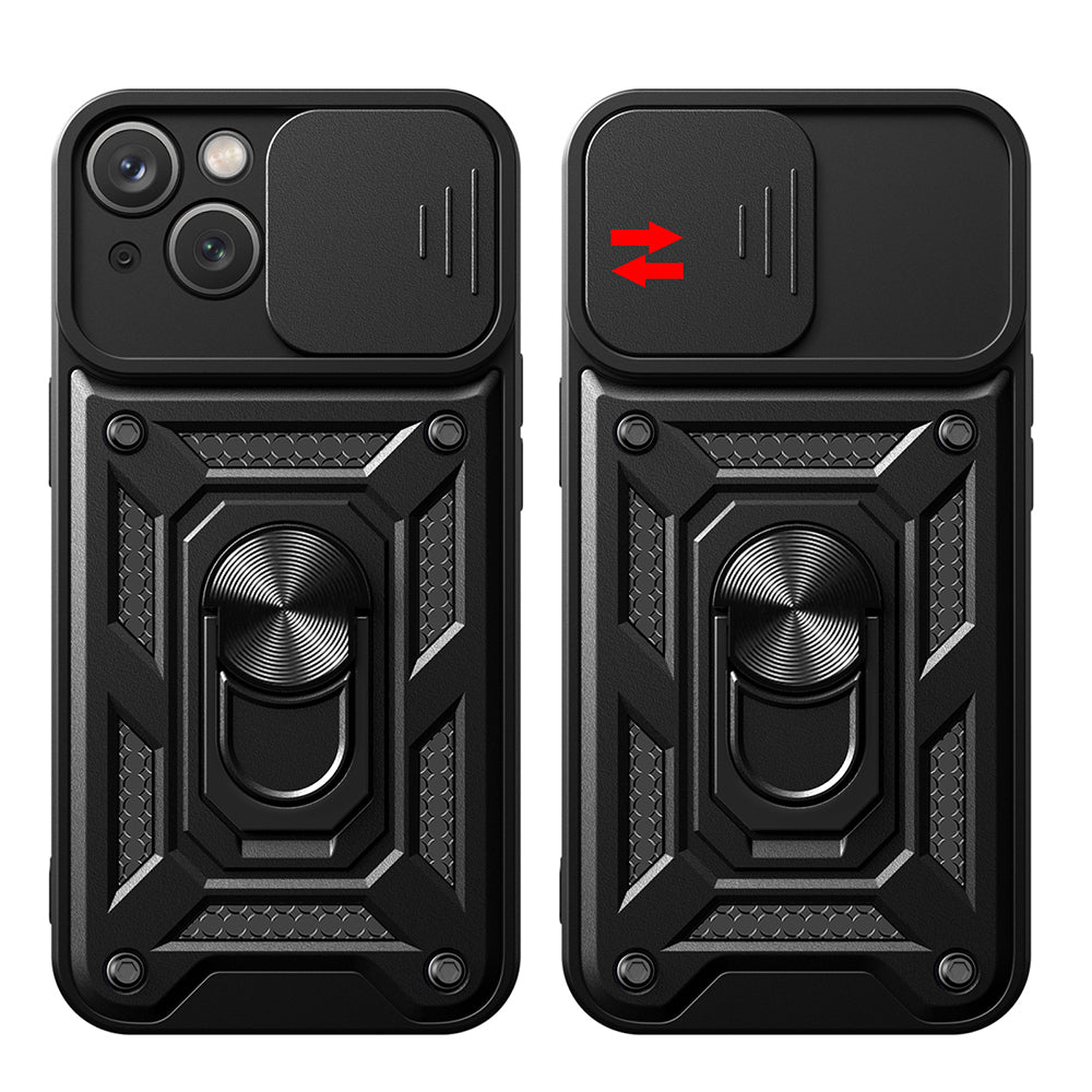 Puzdro pre Apple iPhone 15 Plus, Techsuit, CamShield, Zelené