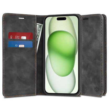 Puzdro pre Apple iPhone 15 Plus, Techsuit, Confy, Čierne