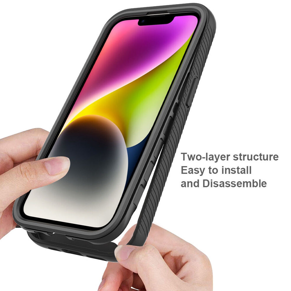 Obal na Apple iPhone 15 Plus, Techsuit, Defense360 Pro, čierny