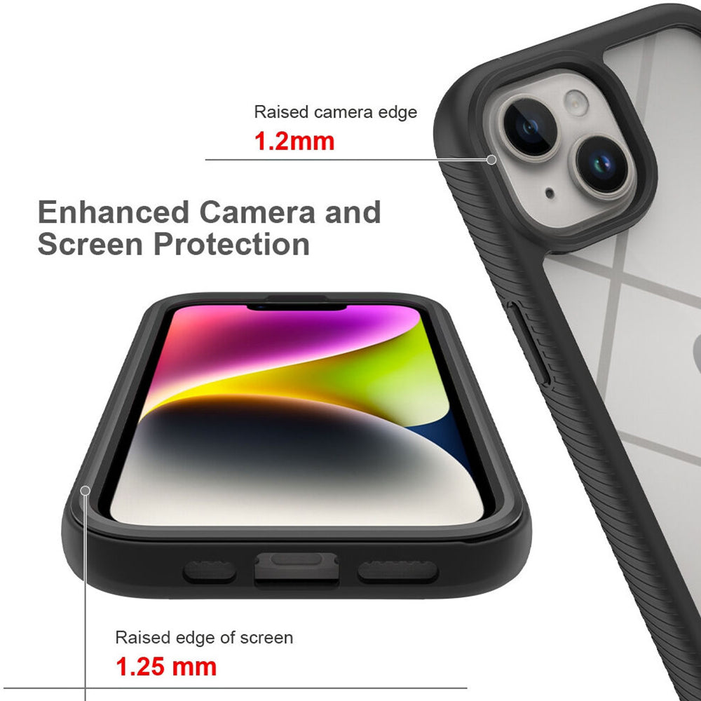 Obal na Apple iPhone 15 Plus, Techsuit, Defense360 Pro, čierny