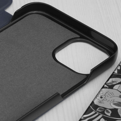Puzdro pre Apple iPhone 15 Plus, Techsuit, eFold, Tmavomodrá