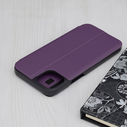 Puzdro pre Apple iPhone 15 Plus, Techsuit, eFold, fialové
