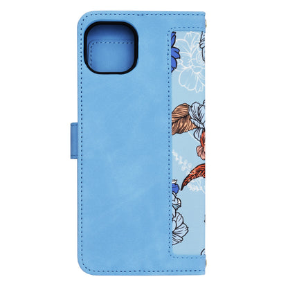 Puzdro pre Apple iPhone 15 Plus, Techsuit, FlipCraft, Modrá