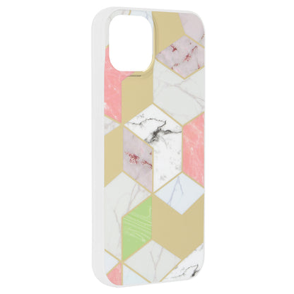 Puzdro pre Apple iPhone 15 Plus, Techsuit, Marble, Fialová