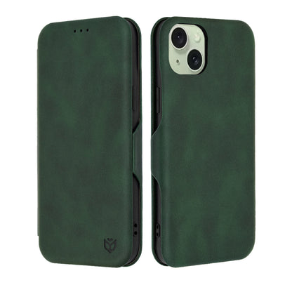 Obal na Apple iPhone 15 Plus, Techsuit, Safe Wallet Plus, Zelený