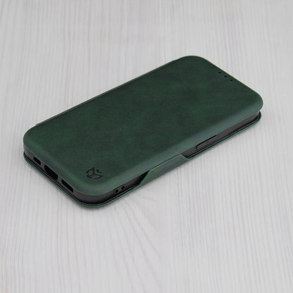 Obal na Apple iPhone 15 Plus, Techsuit, Safe Wallet Plus, Zelený