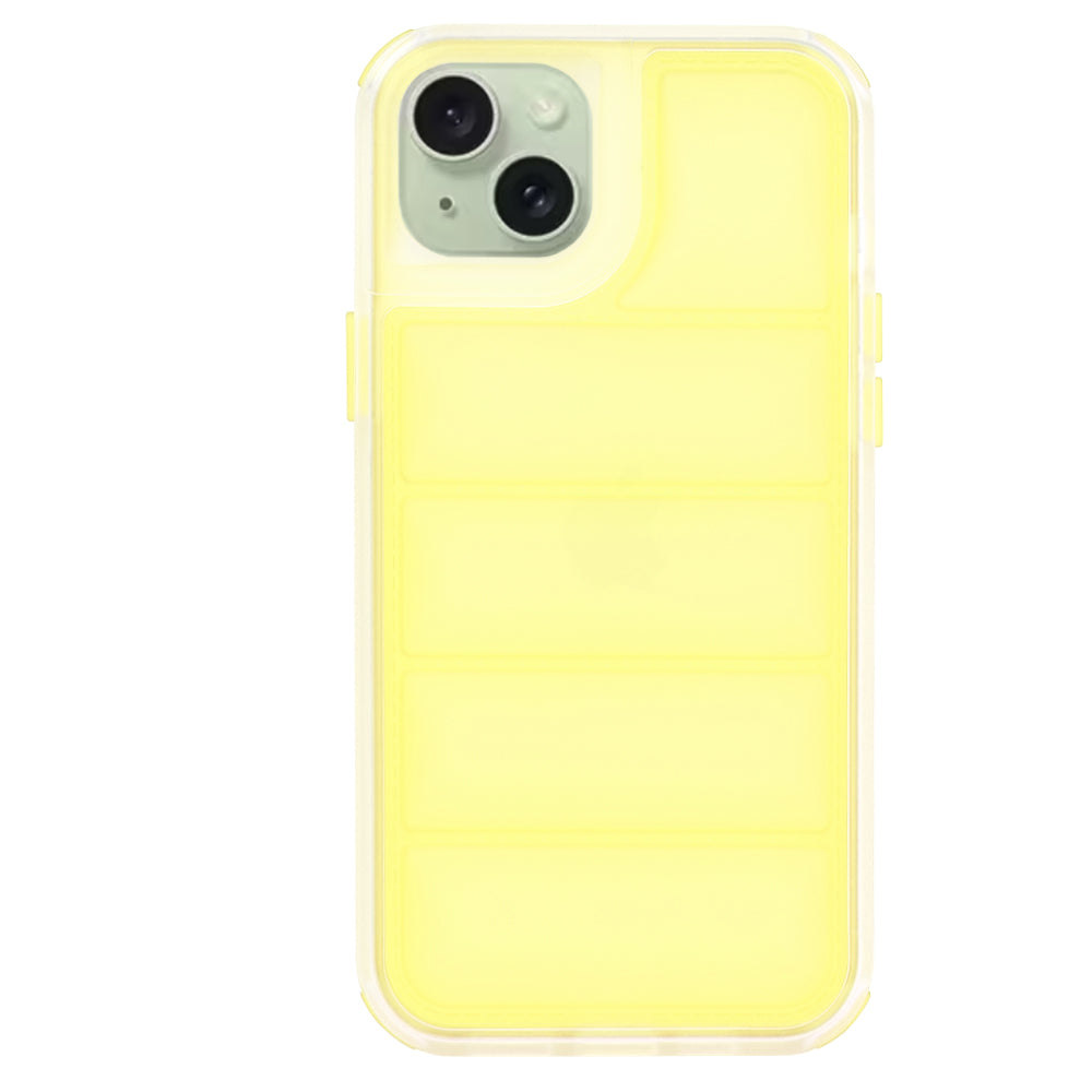 Obal na Apple iPhone 15 Plus, Techsuit, Wave Shield, žltý
