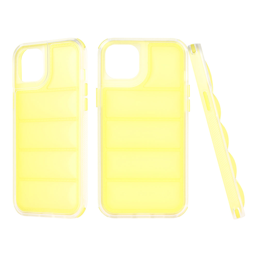 Obal na Apple iPhone 15 Plus, Techsuit, Wave Shield, žltý