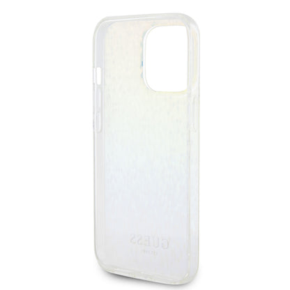 Puzdro pre Apple iPhone 15 Pro, Guess, IML Faceted Mirror Disco Iridescent, Viacfarebné