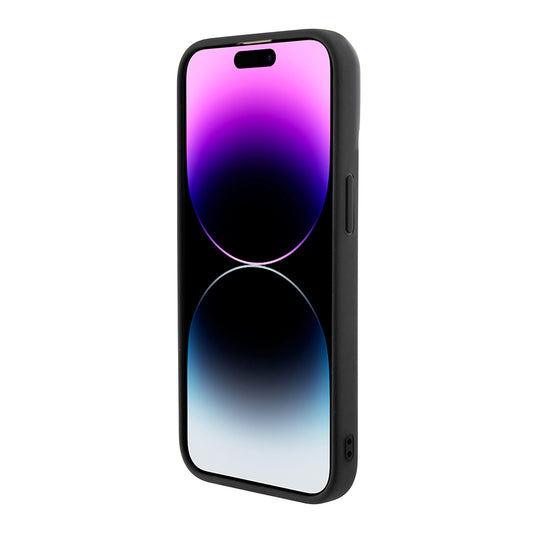 Puzdro pre Apple iPhone 15 Pro, Guess, PU Square Mirror Script Logo, Čierne GUHCP15LPMSDGSK