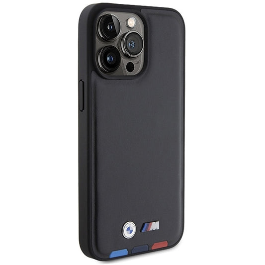 Puzdro pre Apple iPhone 15 Pro Max, BMW, Stamp Tricolor, Čierne