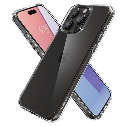 Puzdro pre Apple iPhone 15 Pro Max, Spigen, Ultra Hybrid, Priehľadné