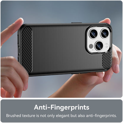 Puzdro pre Apple iPhone 15 Pro Max, Techsuit, Karbón, Čierne