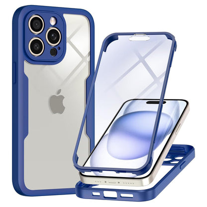 Puzdro pre Apple iPhone 15 Pro Max, Techsuit, ColorVerse 360, Modrá