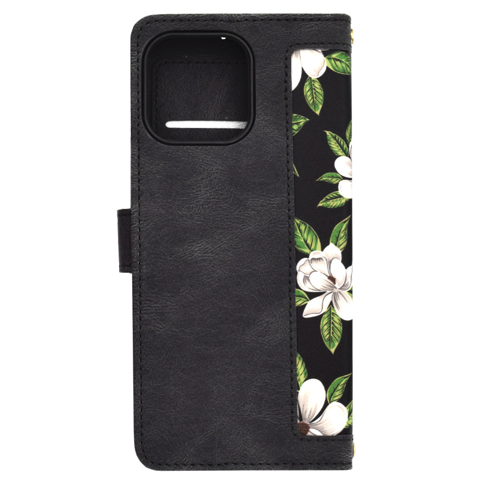 Puzdro pre Apple iPhone 15 Pro Max, Techsuit, FlipCraft, Čierna
