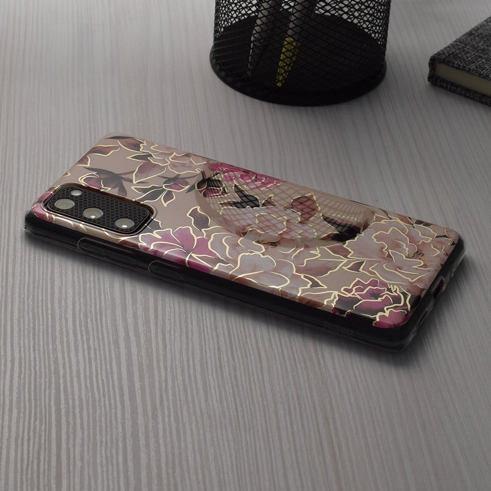 Case for Apple iPhone 15 Pro Max, Techsuit, Marble, Beige